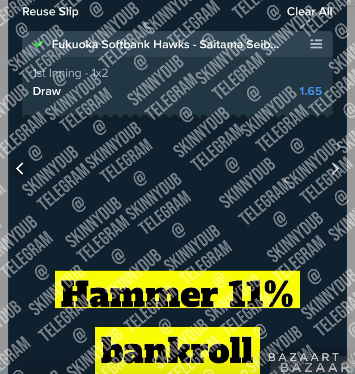 cheapSkinnyBets's tweet photo. Recap 2-2 = -12% #Skinnybets https://t.co/sEHv8scvJJ