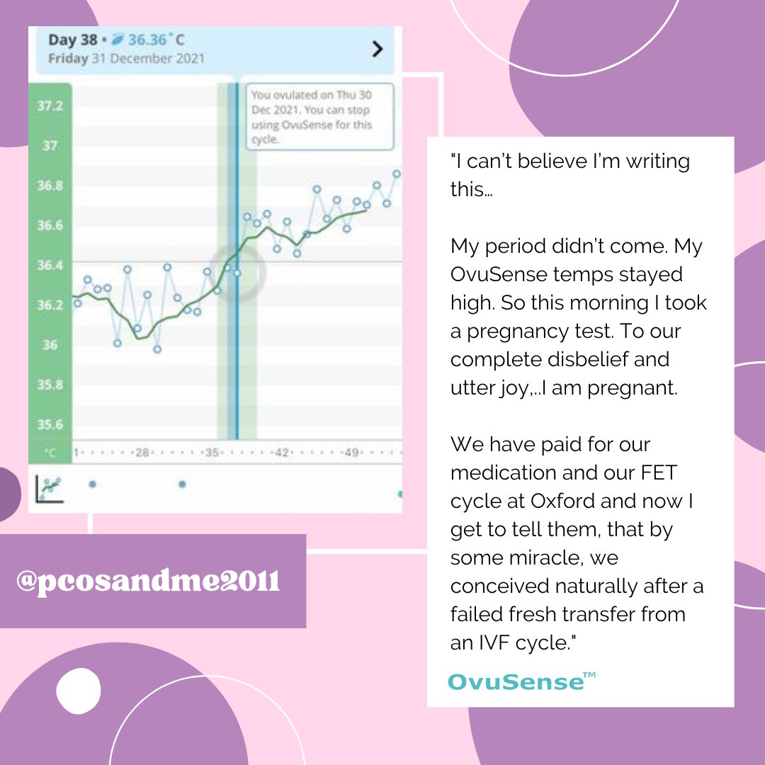 While there are #fertility obstacles associated with #PCOS, with the support of your medical team a healthy pregnancy is achievable! 

Visit our blog to learn more about PCOS and fertility 👇

ovusense.com/blog/fertility…