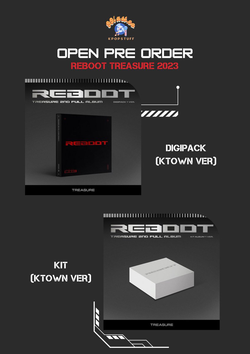 99lastco's tweet photo. Open PO REBOOT TREASURE
Digipack ktown ver.
💸 135k/item (random)  DP 80k
* list 3 prio member

Kit ktown ver.
💸 250k/item   DP 100k

📍Dom Sby
✅ Bersih INA
✅ POB Prio 1-3 Bias
💳 payment Spay/Seabank/Dana/Mandiri/BCA
❌ Packing

Ada grup GO untuk update barang
🫳order by dm! https://t.co/bCnoVvdpr1