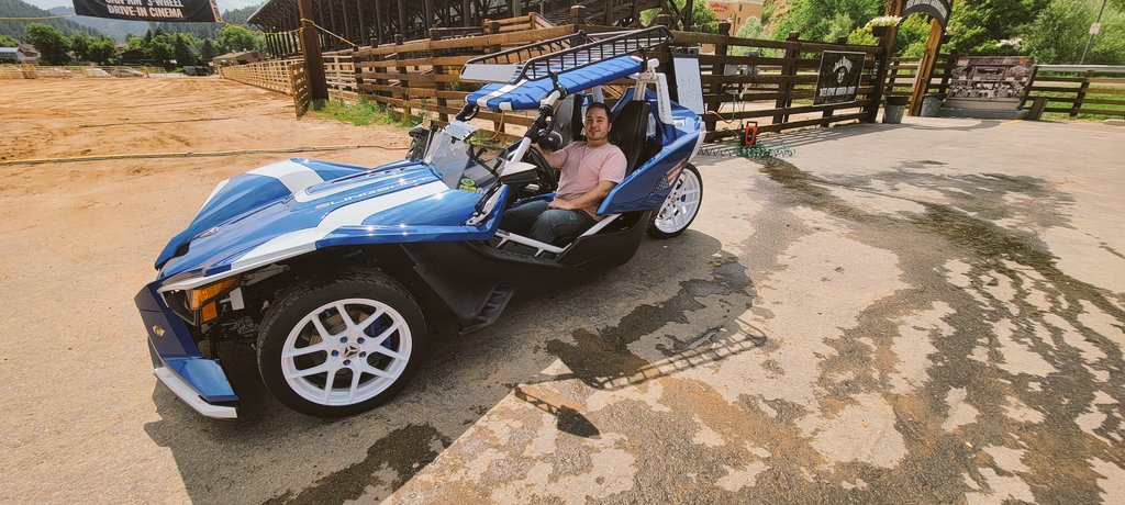 Did you know the first approved ATV was a 3-Wheeler?! 

Special thank you to the Colorado 3-wheelers for inviting me to check out your awesome whips today! 

The thing had everything from onboard navigation to XM Radio to comfortable seats! 

#3wheelers #Borntobewild