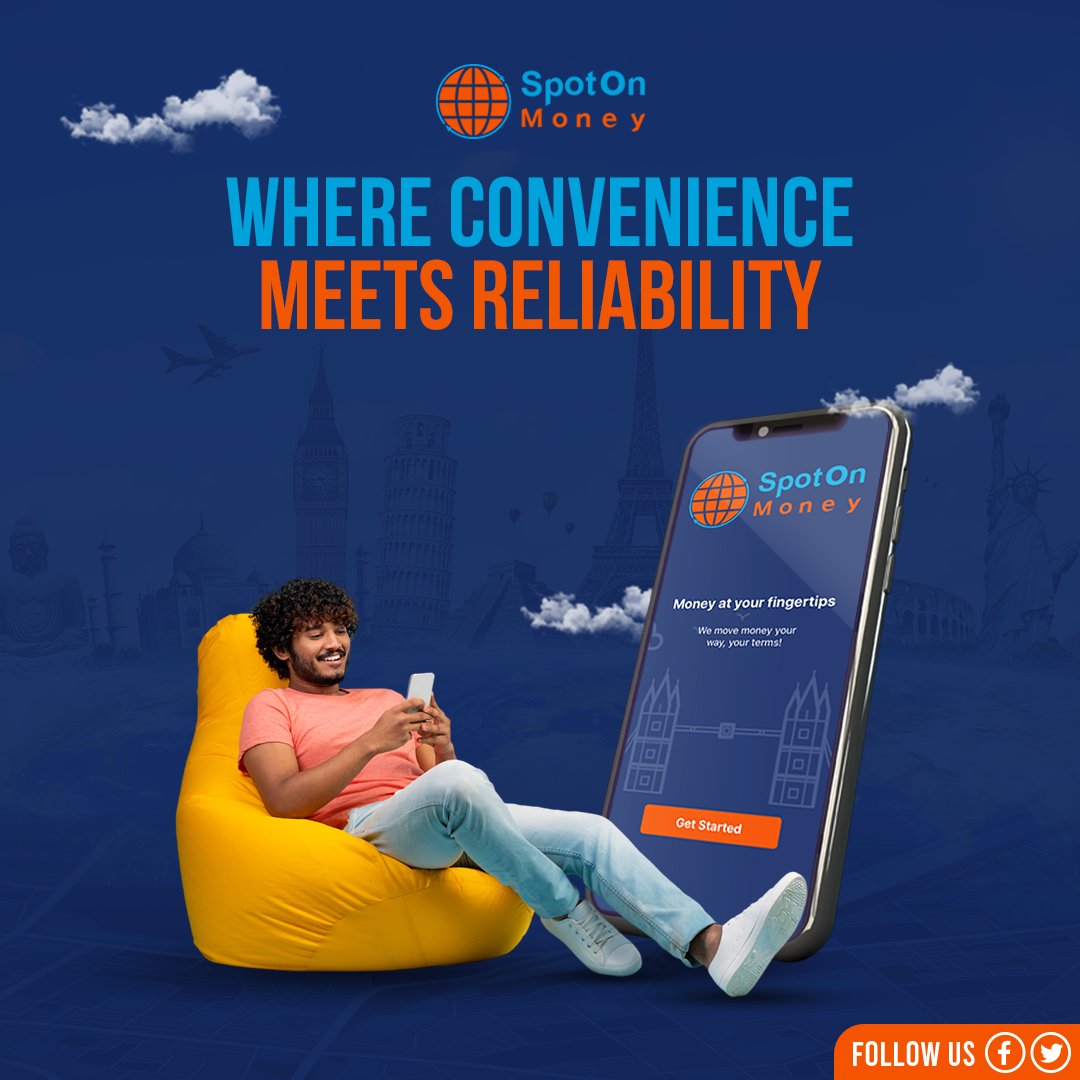 At SpotOn Money, we redefine money transfers with our unrivaled convenience and reliability. Experience seamless transactions, exceptional customer support, and cutting-edge security measures. Trust SpotOn Money for a truly superior transfer experience!

#moneytransfer #uk