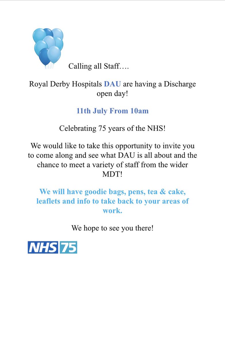 Please don’t forget our open day is from 10am today 💙