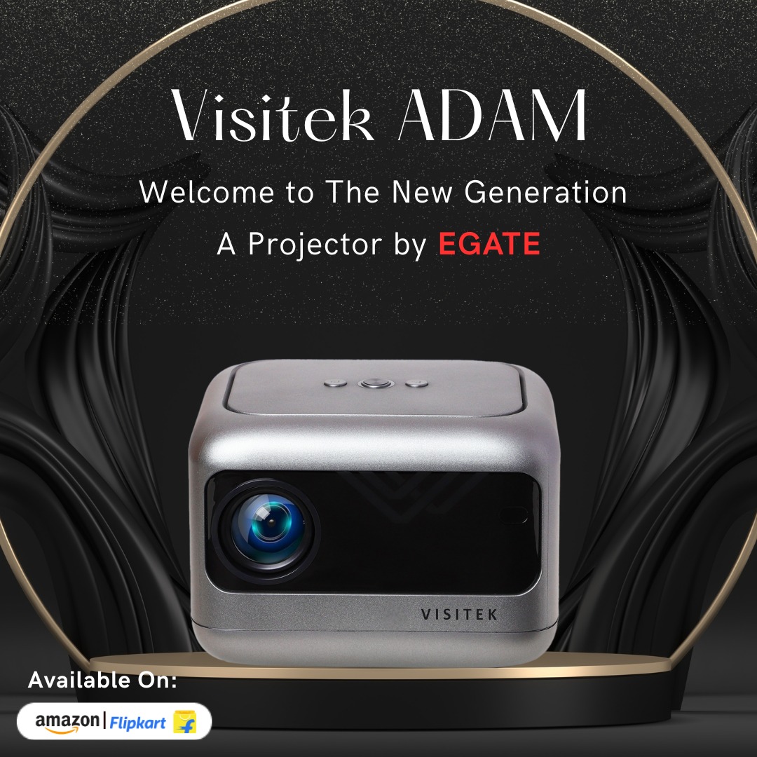 You'll struggle to find a projector with better specs at this price point." And now they are at 39% off! Shop Now Our Newly Launched VISITEK ADAM Projector - Link Mentioned Below -:
Amazon - shorturl.at/amoI7
Flipkart - shorturl.at/qvyPV
.
#projector