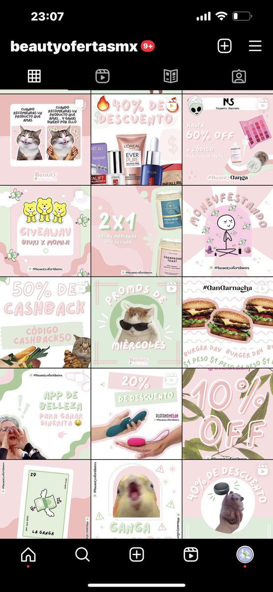 Hermanaaas, en mi insta TODOS LOS DÍAS subo ofertas actualizadas y válidas para todo el país. Principalmente de maquillaje y skincare pero también de comida, bebidas, cosas para la casa y demás cosas chidas. ✨

💸 Síganme o amanecen miadas instagram.com/beautyofertasmx 

RT RT RT 🫶🏿