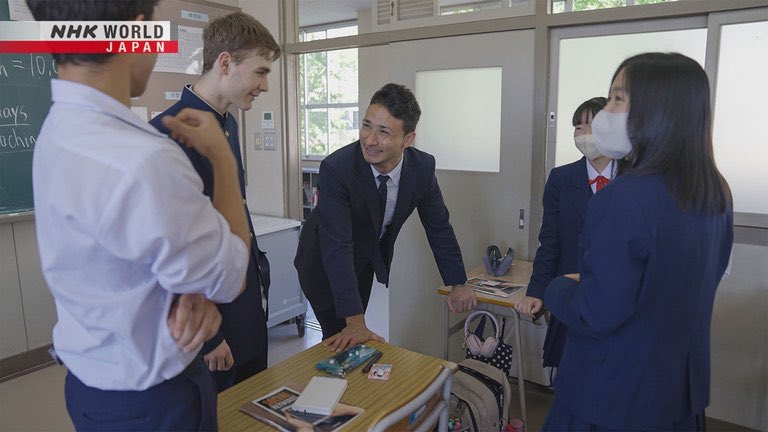 akikojerryt's tweet photo. I made a TV program in NHK world📷
"Where we call home #97

I was in charge of the short corner. It starts from around 20 minutes, introducing a Brazilian English teacher.
※NHK worldの番組を担当させていただきました。日本語版はBS1にて８月下旬に放送予定。

https://t.co/XyU4OLCRqZ https://t.co/WCMLXtJoX3