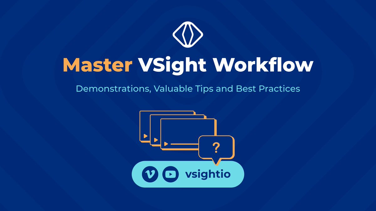 vsightio's tweet image. Check out our new playlist featuring a bunch of helpful how-to videos for mastering the VSight Workflow! 🎬 ➡ vimeo.com/showcase/10452… #VSight #digitalworkflows #helptutorials #helpvideos