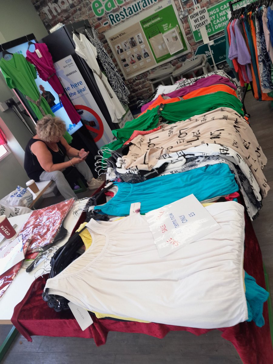 EatWell Whipps (@eatwellwhipps) on Twitter photo Supporting our local community. Come to the restaurant at Junction 5 and say Hello to Susan. She is selling an amazing selection of ladies' clothing. <a href="/WhippsDietitian/">NHS Whipps Cross Hospital Dietitians</a> @WhippsCrossHosp <a href="/BartsWellbeing/">Employee Wellbeing</a> <a href="/NHSBartsHealth/">Barts Health</a> <a href="/AlastairWilson7/">Alastair Wilson</a> @elioruk <a href="/eatwellelior/">Eatwell Restaurants</a> <a href="/Elior_Group/">Elior Group</a> Supporting our local community. Come to the restaurant at Junction 5 and say Hello to Susan. She is selling an amazing selection of ladies' clothing. <a href="/WhippsDietitian/">NHS Whipps Cross Hospital Dietitians</a> @WhippsCrossHosp <a href="/BartsWellbeing/">Employee Wellbeing</a> <a href="/NHSBartsHealth/">Barts Health</a> <a href="/AlastairWilson7/">Alastair Wilson</a> @elioruk <a href="/eatwellelior/">Eatwell Restaurants</a> <a href="/Elior_Group/">Elior Group</a>