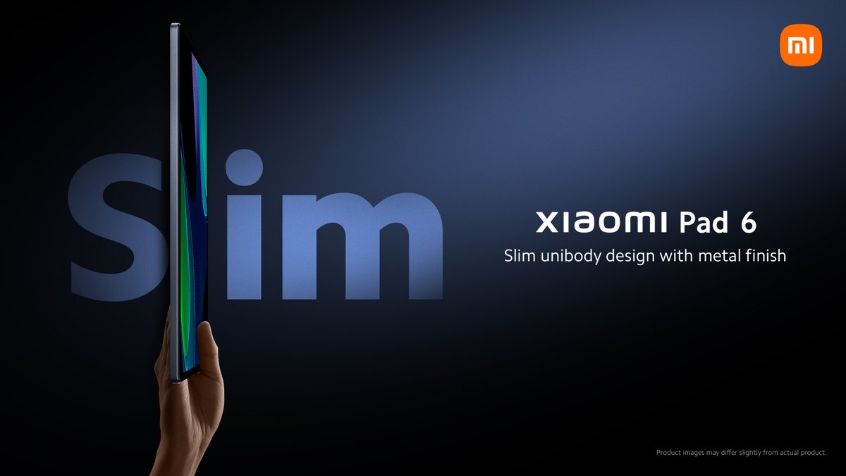 Xiaomi's tweet image. Packed with an 8840mAh battery🔋 in a slim, compact design.

Work in style and without limits with #XiaomiPad6. #BuiltForWork #DesignedForEase

Learn more: s.mi.com/F9kDMzq7