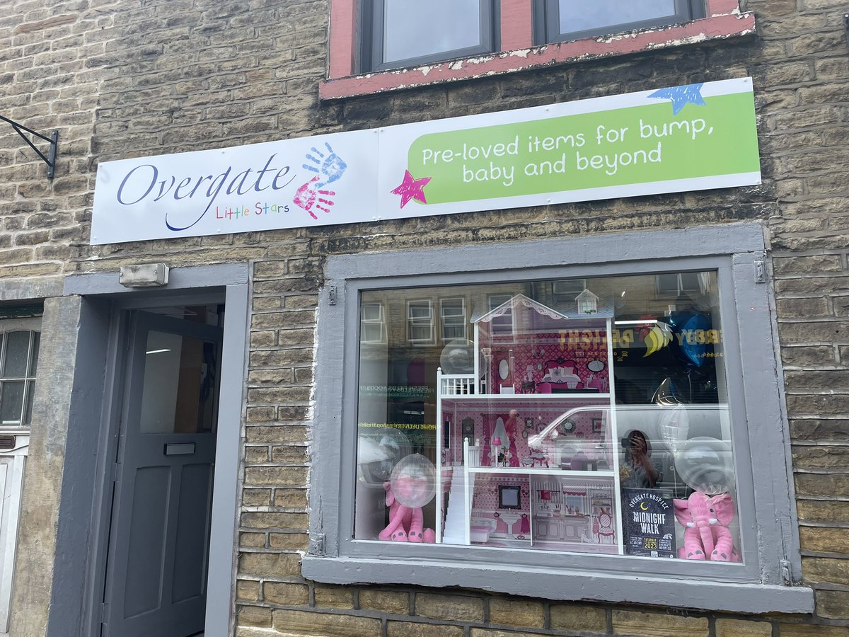 So exciting opening our 3rd Little Stars shop in Sowerby Bridge today, <a href="/OvergateHospice/">Overgate Hospice</a>’s 15th charity shop! 🌟