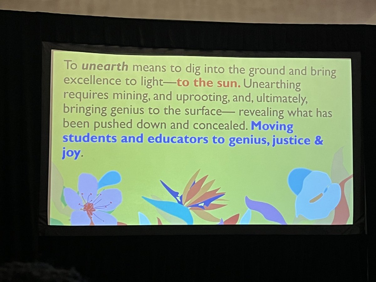 mathreflective's tweet image. I was so inspired by our keynote yesterday! @GholdyM pushed to us reflect, to recognize, and to dig deeper for ALL students. Grateful to be part of @openupresources whose mission is #equity and #excellence for every student to ensure a quality, JOYFUL education. #OURHIVE