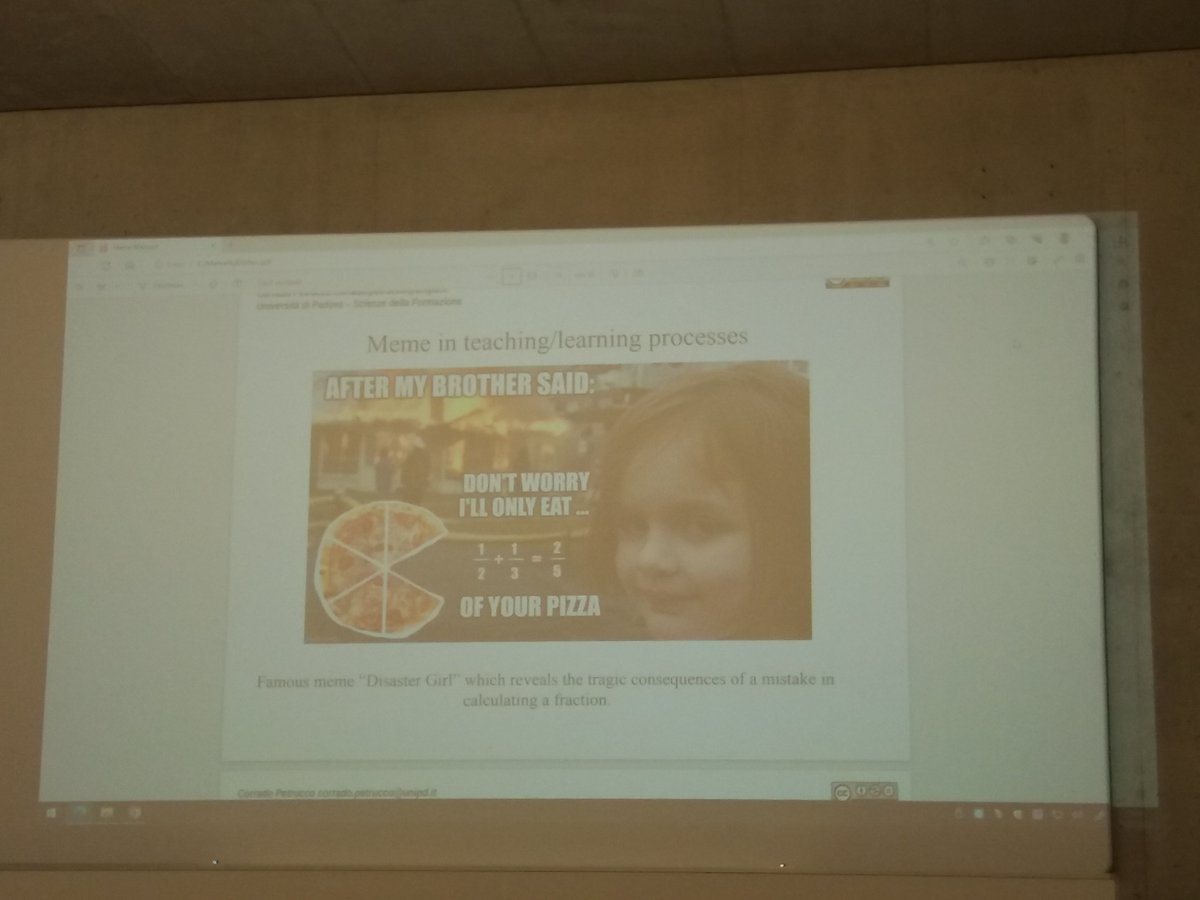 #Memes for learning and teaching. Cognition, emotion and humour participate in the process. #EDIL23 #EdMedia23 #AcademicLife
