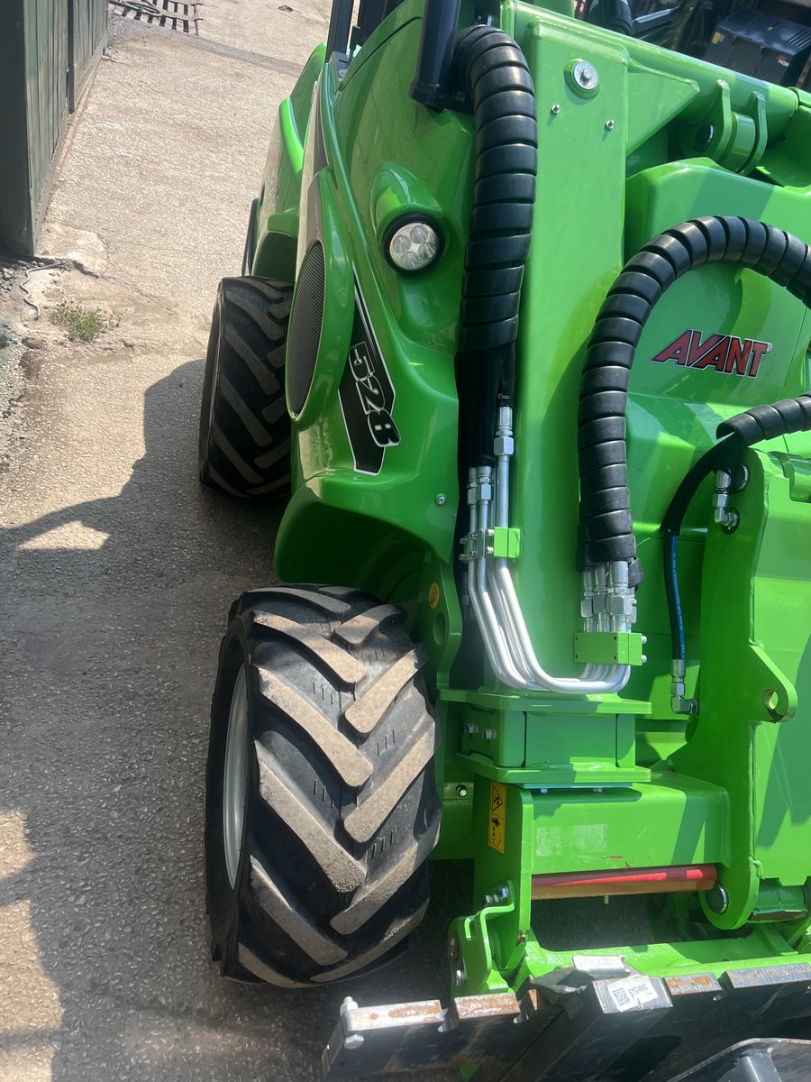 1stBasePlant's tweet photo. #Avant #loader 528 For Sale
2022
140 hours only
Sold new Jan 2022 but customer upgraded to bigger machine
Comes with Forks and Bucket
Warranty to Jan 2025
£24,950+vat
More pictures on our website -
https://t.co/Wh3rInJMaC https://t.co/J4pI4y9XIG