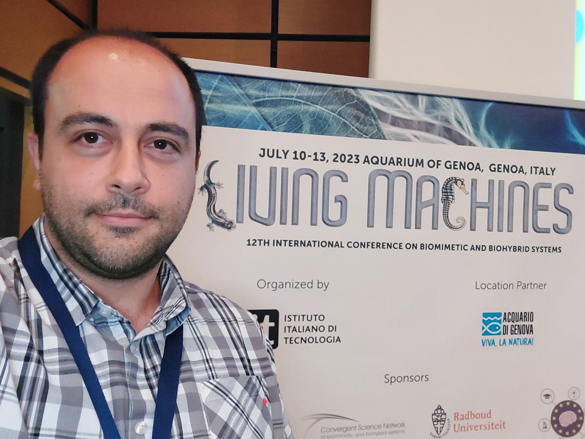 AntiTso's tweet photo. In Living Machines 2023 Genova to present the progress of team @UWEBristol under @bio_meld project. Amazing ideas presented from the community. https://t.co/InAFgrS1xx