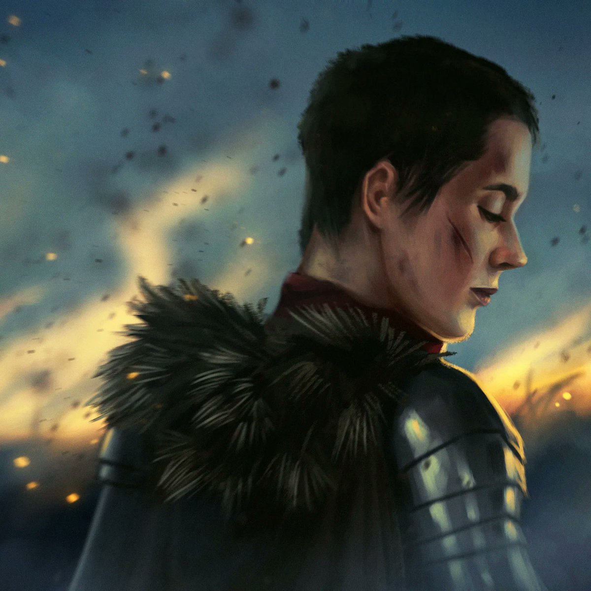 martadecdesign's tweet photo. I'm planning on painting and sketching things squarely in my comfort zone for the entire three weeks of my vacation.

And that basically means women in armour.💕 

#digitalpainting https://t.co/f3O0ot7uQG
