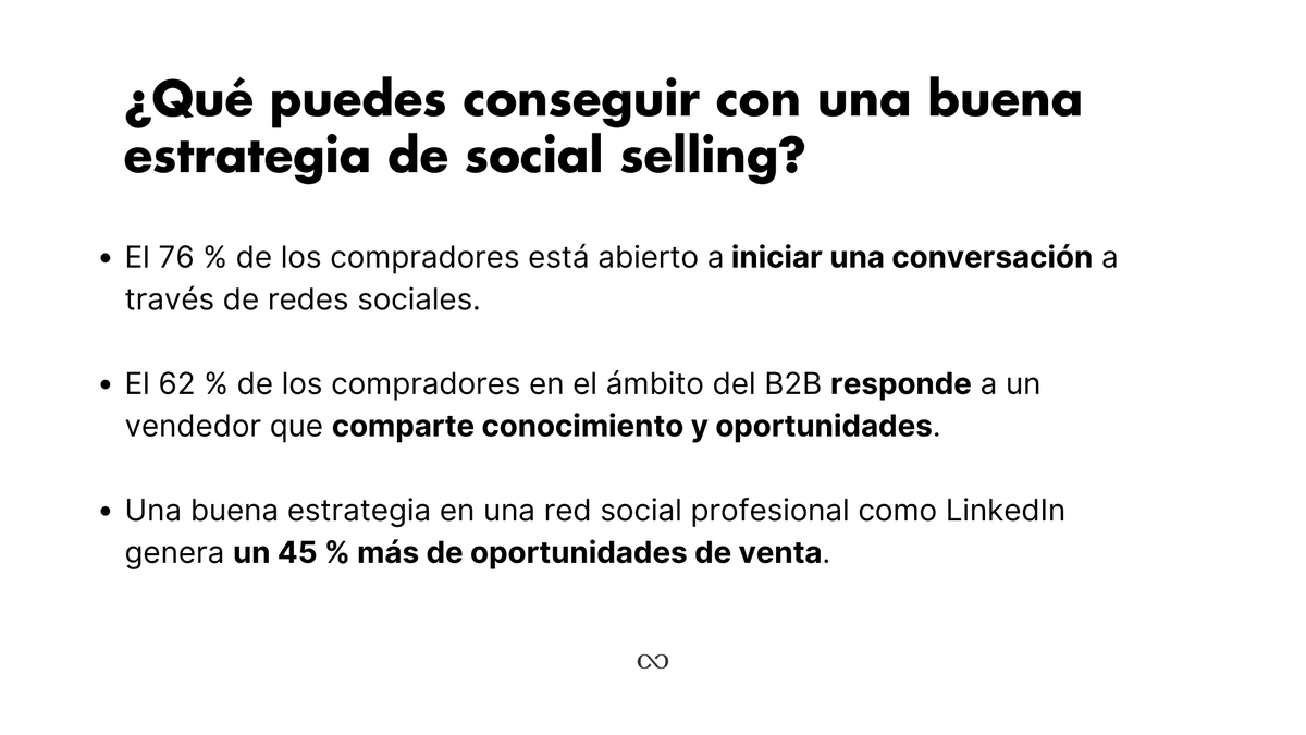 Blackpoolers's tweet photo. ¿Qué puedes conseguir con una buena estrategia del #SocialSelling para impulsar tu proceso de #venta? 📈

Esta técnica multiplica las oportunidades para ampliar la red de posibles #clientes e iniciar procesos comerciales. https://t.co/DJFQGNvxoH
