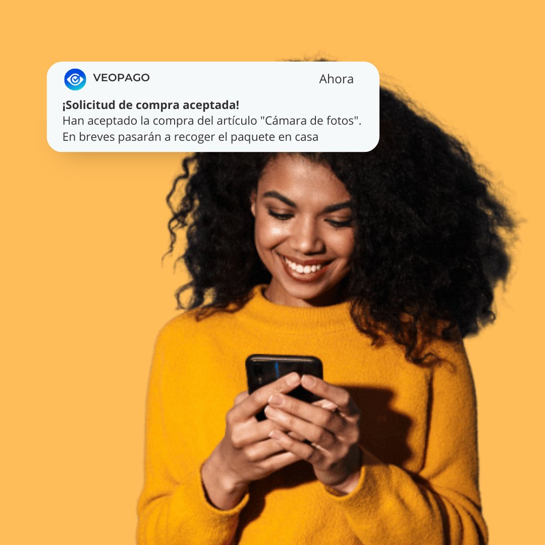 VeoPago_App's tweet photo. ¿Quieres vender tus artículos de segunda mano sin preocuparte por estafas? 📲💳

Nuestra videoverificación protege tanto a compradores como a vendedores, brindando una experiencia de compraventa tranquila y transparente. https://t.co/FUJW9FAdJR