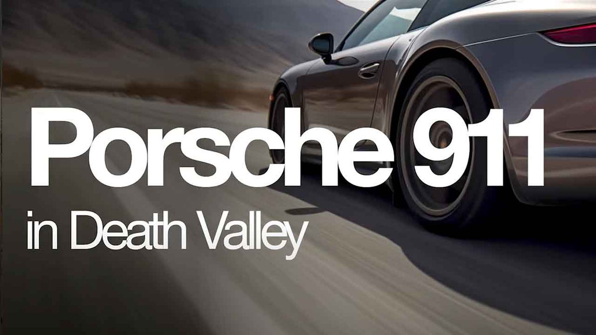 FineArtAI's tweet photo. #Porsche 911 Meets Death Valley's Majestic #landscape  https://t.co/BoZtKjJHv4 via @YouTube https://t.co/Rxzkj5nYEe