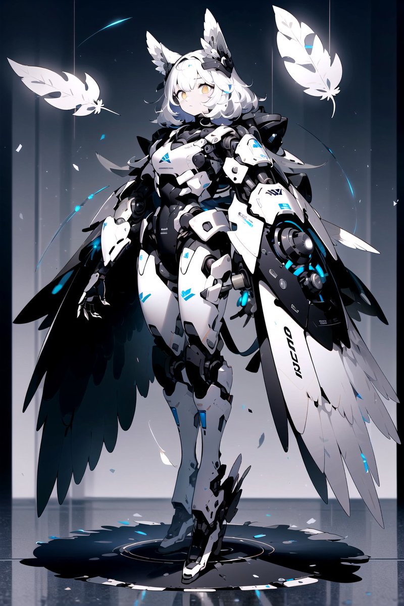 AI_diffuser's tweet photo. ミミズク型戦闘ユニット
大型ウイングパーツは脱着済み
腕部のシールドには大出力の光学兵装が搭載されている。
#AIart #AIイラスト https://t.co/YWYiEwmJ56
