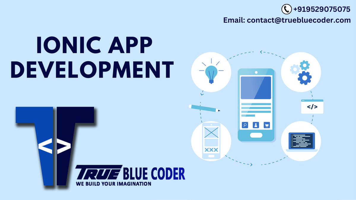 CoderTrue's tweet image. Ionic App Development
truebluecoder.com/service-post/i…
We are a leading software development company specializing in Ionic app development. At True Blue Coder, we understand the importance of building robust and high-performance mobile applications.
#ionicappdevelopment #ionicappbuilder