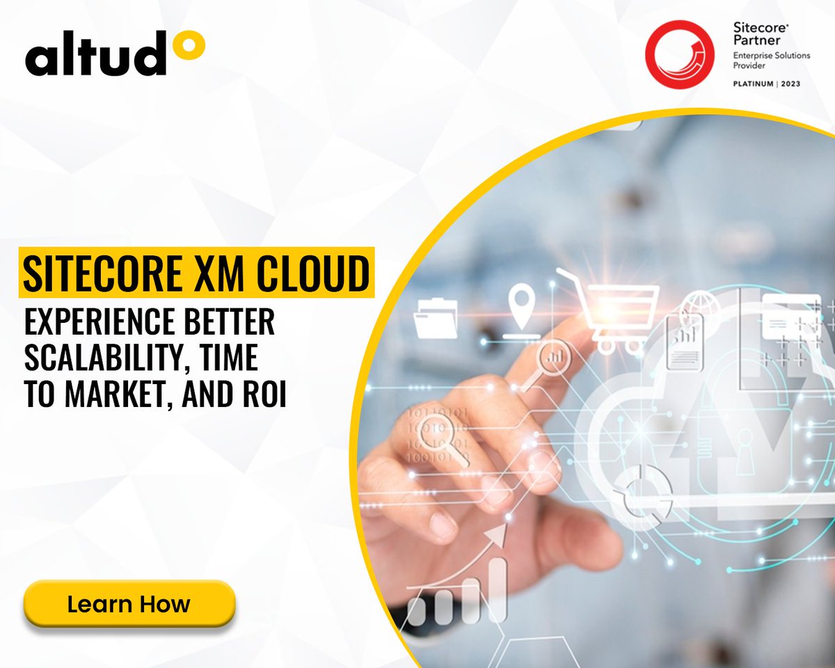 GoAltudo's tweet image. How #SitecoreXM improves #ROI: 
✅$70K+ savings in maintenance with elimination of annual upgrade
✅50% less #Content authoring time
✅50% decrease in backend development work

Learn more: bit.ly/Altudo-Experie…
#DigitalTransformation #Martech #SitecorePartner #AltudoExperience