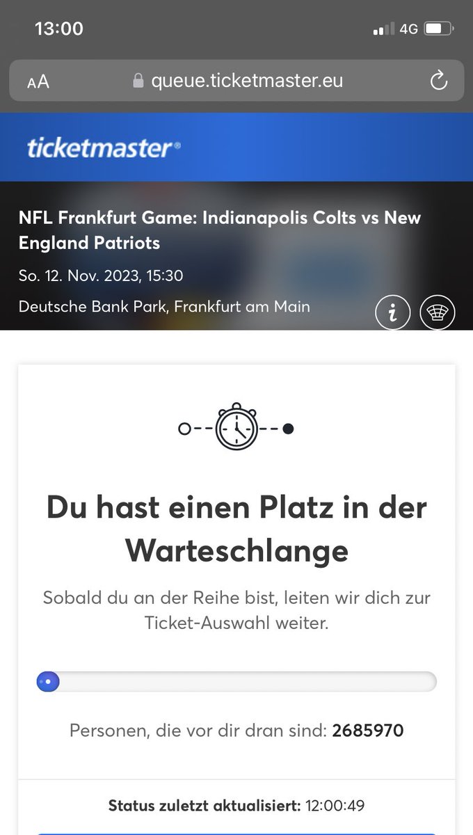 Nun ja 🤣

#NFL #FrankfurtGame #Colts #Patriots