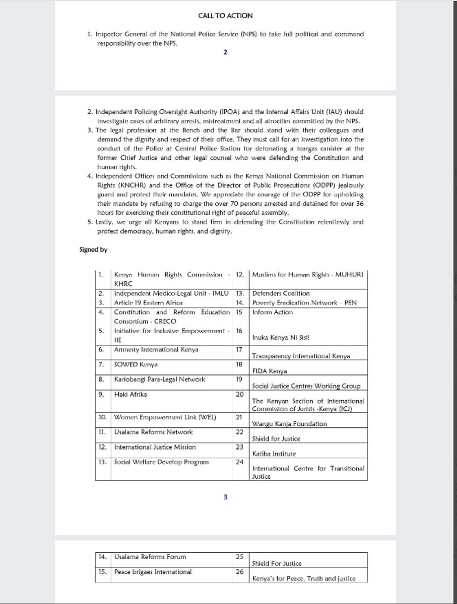 KaranjaMuraya1's tweet photo. PRESS STATEMENT OF 
 FREEDOM TO PROTEST JULY 11 2023

A police keen on protecting civic rights, fundamental freedoms and national values is commendable. It starts with the IGP's office. 
@IMLU_org @CRECOKenya @HakiKNCHR @thekhrc @IJM @ICJKenya @DefendersKE @rightssecurity https://t.co/yfRRHMUHc6