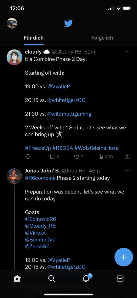 Wasn nu ?? 😅 2 Weeks of oder ne dezente Vorbereitung 🤨 <a href="/Cloudy_R6/">cloudy ☁️</a> <a href="/Jobu_R6/">Jonas 'Jobu' B.</a>