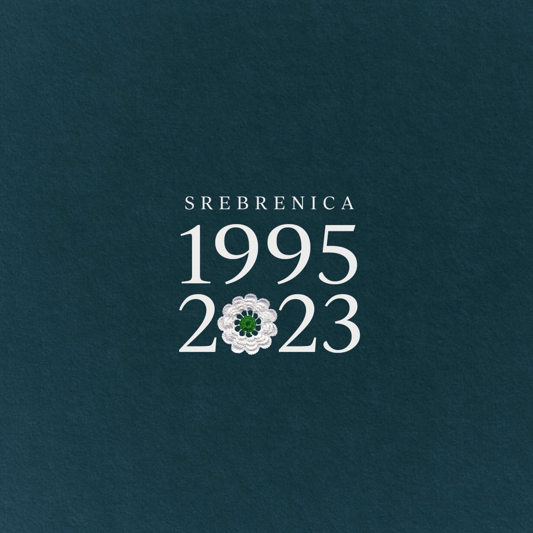 We will never forget!  Unutmayacağız!

#Srebrenica28 #BirDahaAsla #NeverAgain