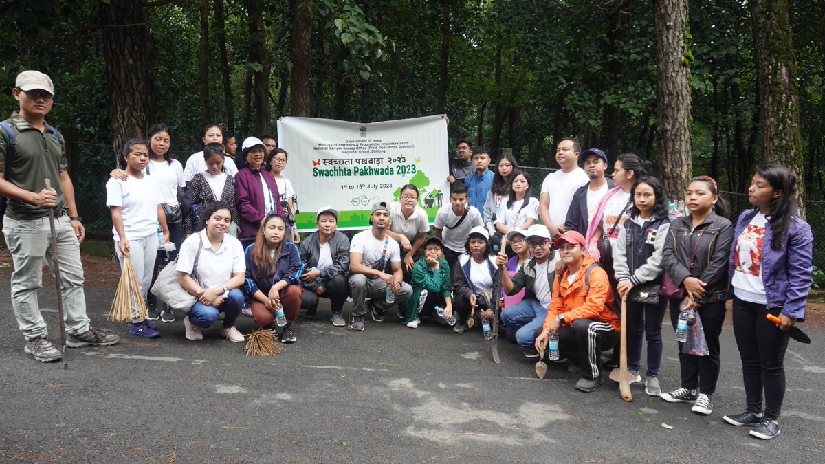 swachhmospi's tweet photo. स्वच्छता पखवाड़ा MoSPI
Regional Office (Shillong)

@GoIStats
#swachhmospi
#SwachhtaPakhwada 
#swachhbharat https://t.co/CKFWbqFTqO
