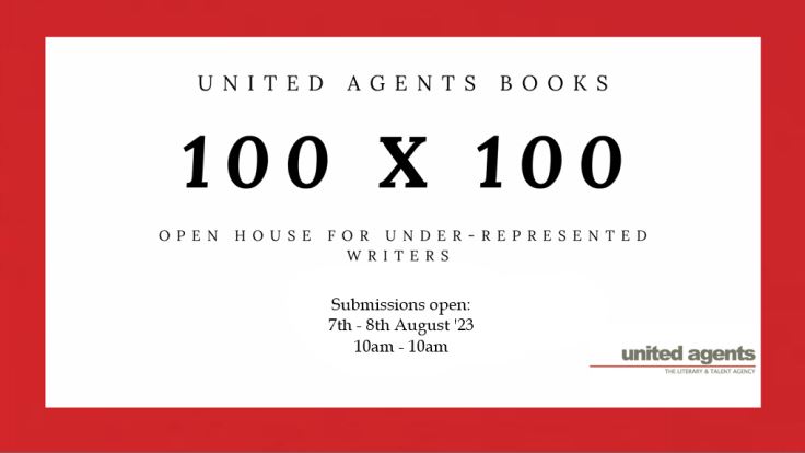 Our 100x100 open house is back! 

You’ll have the opportunity to be one of the 100 lucky writers randomly selected to receive at least 100 words of personalised feedback from agents within the department. ⭐📚

unitedagents.co.uk/news/third-boo…