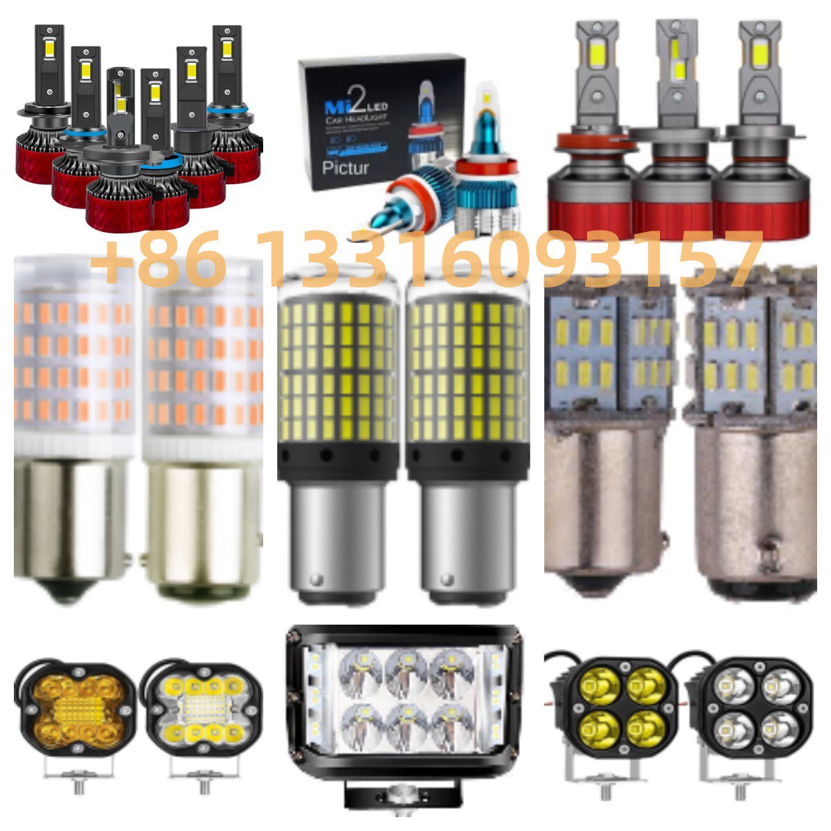 We specialize in producing all kinds of LED headlights for automobiles , and all kinds of LED working headlights.Price concessions, quality assurance, welcome to order.