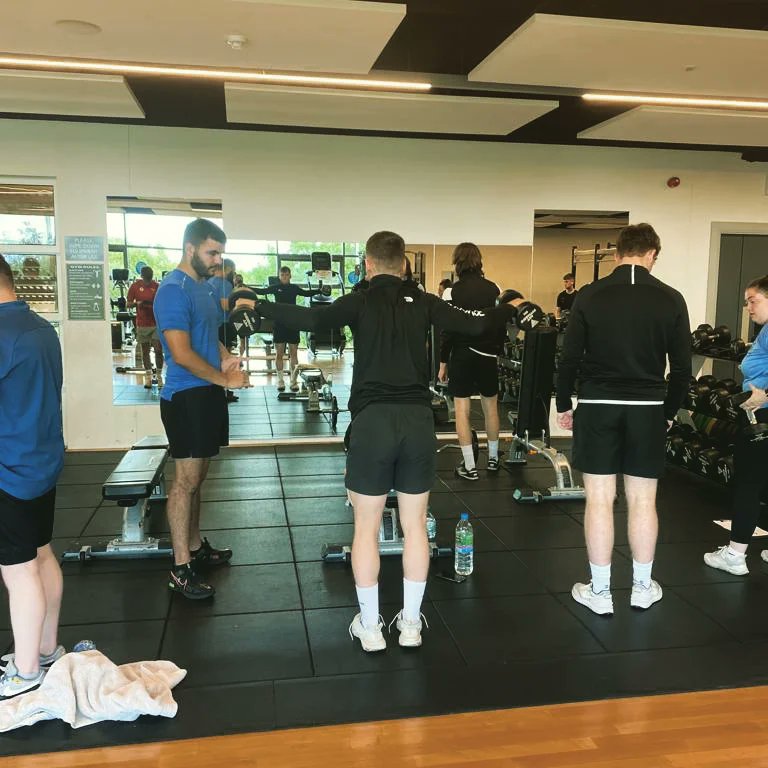 FAI_ETB_MAYO's tweet photo. ITEC Gym Instructor practical sessions taking place in Lough Lannagh Leisure Centre today! #fai #etb #soccer #education #playerdevelopmentcourse #playlearngrow #ITECgyminstructors https://t.co/FZ0OdDo86w