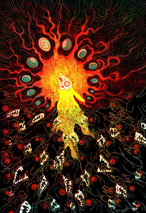 #PortfolioDay again! I'm Maquenda, a visionary artist, drawn to the 'wild, weird and wonderful' aspects of life. Strong emotions lead me to create.    