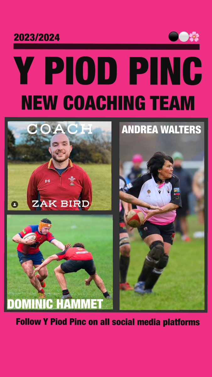 INTRODUCING OUR NEW COACHING TEAM FOR 2023/2024 SEASON 🌸