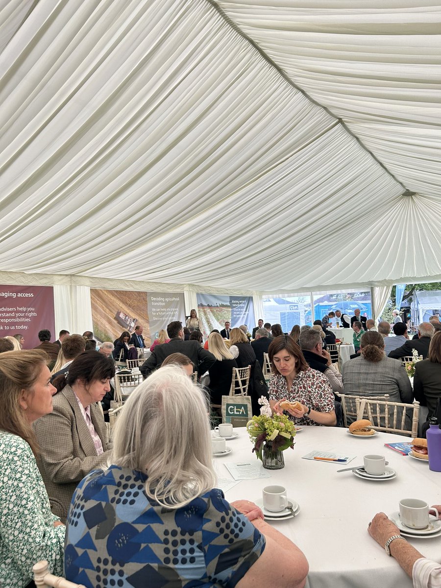 sintonsrural's tweet photo. Really interesting morning at the @greatyorkshow started with the @CLAtweets presidents breakfast seminar. We are around for most of the day today catching up with clients and contacts @sam_watts8 @TomWills1981 https://t.co/uU2q9lXyCC
