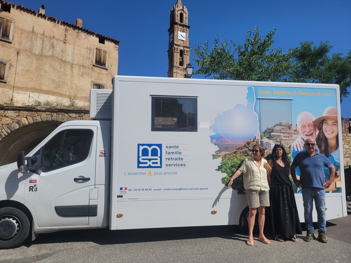 MsaCorse's tweet photo. Ce matin, nous étions à Moltifao pour vous présenter les services en ligne de la MSA #AllezVers À fianc'à voi! https://t.co/cxi6MHkHWQ