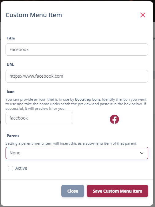 RackEmApp's tweet image. Another small update snuck in with this mornings release that extends our Custom menu functionality to support Sub Menu Items to give you better more intuitive navigation of your custom menus. Just assign a Parent item to activate it as a sub menu.