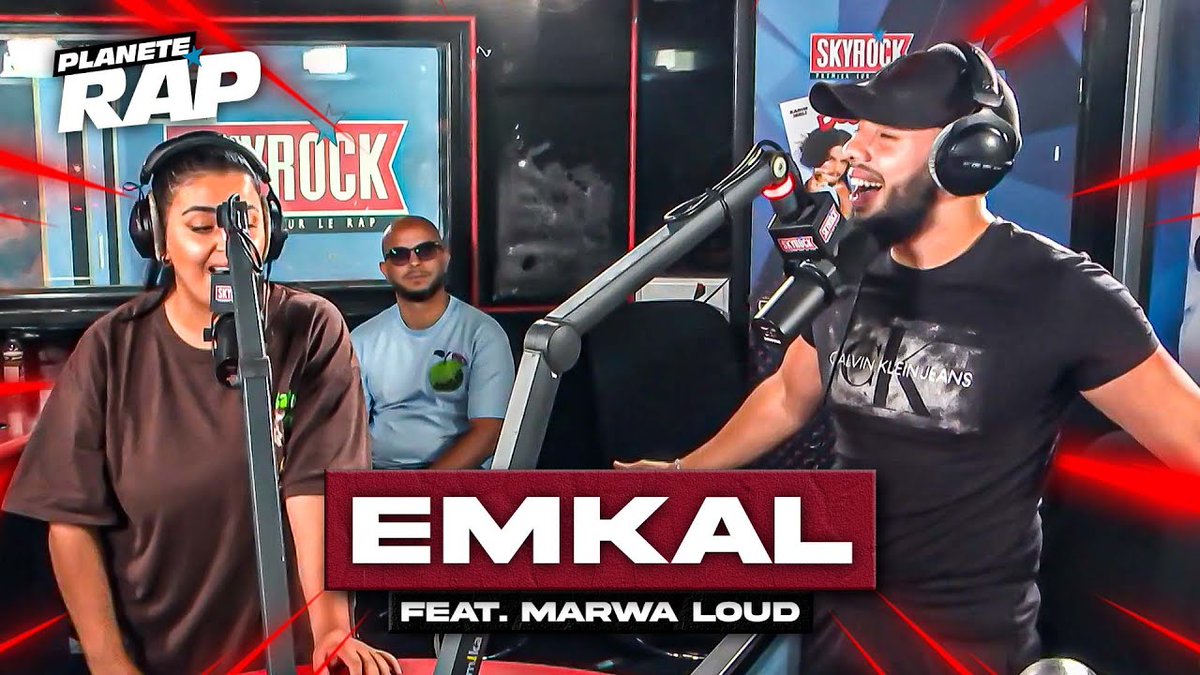 SkyrockFM's tweet photo. 🚨 Hier soir dans le @Planete_Rap de @lesdeguns_off @MarwaOfficiel et #Emkal ont lâché en LIVE #TInquietesPas !!💥
🎥https://t.co/el6XW7h7Y5
Et RDV à 20H pour la suite de la semaine @Planete_Rap de @lesdeguns_off !! 🔥 #PlaneteRap https://t.co/2xKbe6n6VL