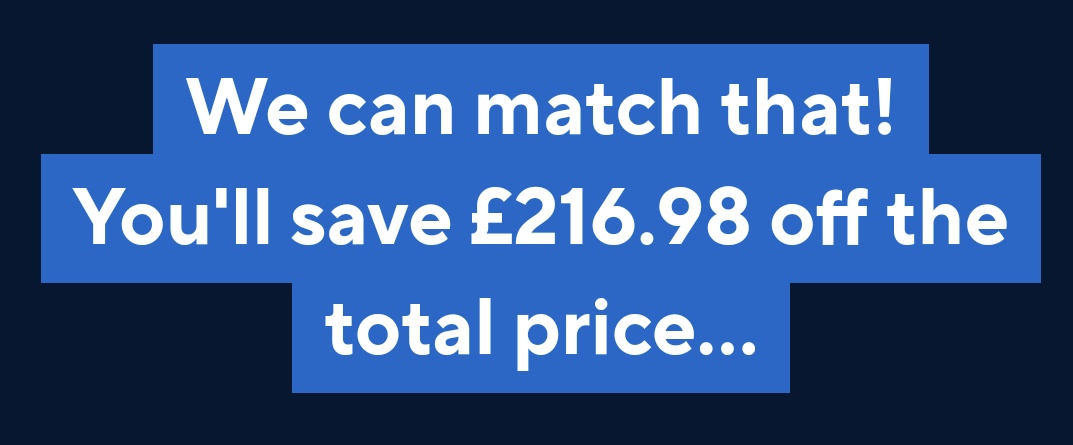 RoryOH's tweet photo. So essentially that £216.98 was going to be pure profit for this car insurance company if I didn't tell them I got a cheaper quote elsewhere? https://t.co/AXdV2DTSM7