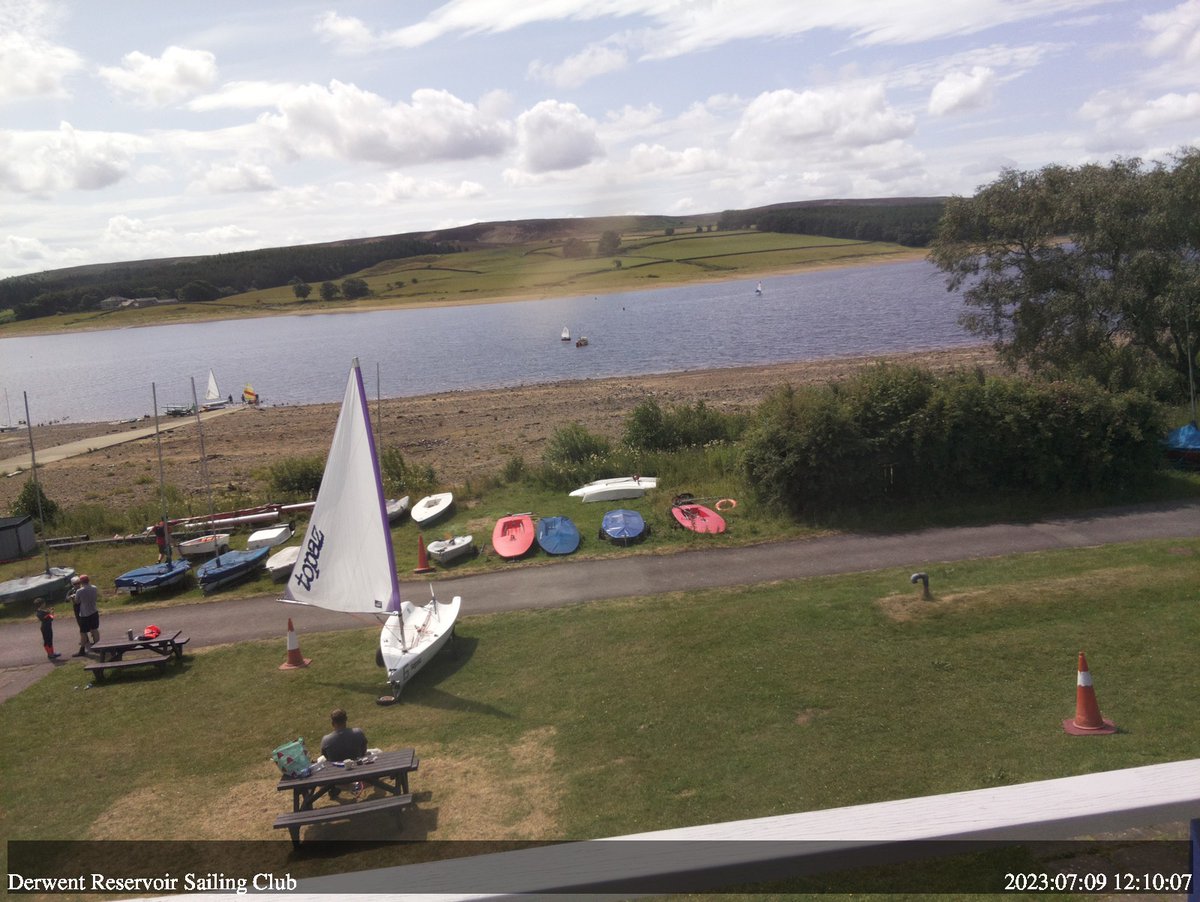 #Sailing 11am Tue 
⛵ View from the Webcam Today.