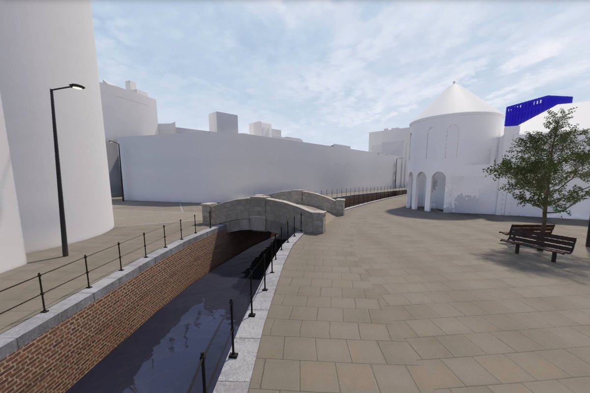 An insight into future, sustainable  plans for the Markeaton Brook  #DUSTProject #MarkeatonBrook #derbyuni #sustainable #urban