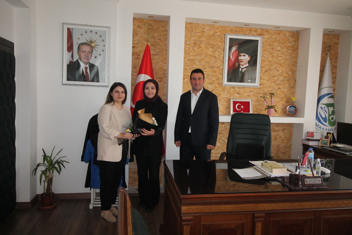 11 Temmuz Dünya Nüfus Günü münasebetiyle İlçe Kaymakamımız Şeyma AKTAŞ'a ziyaret.