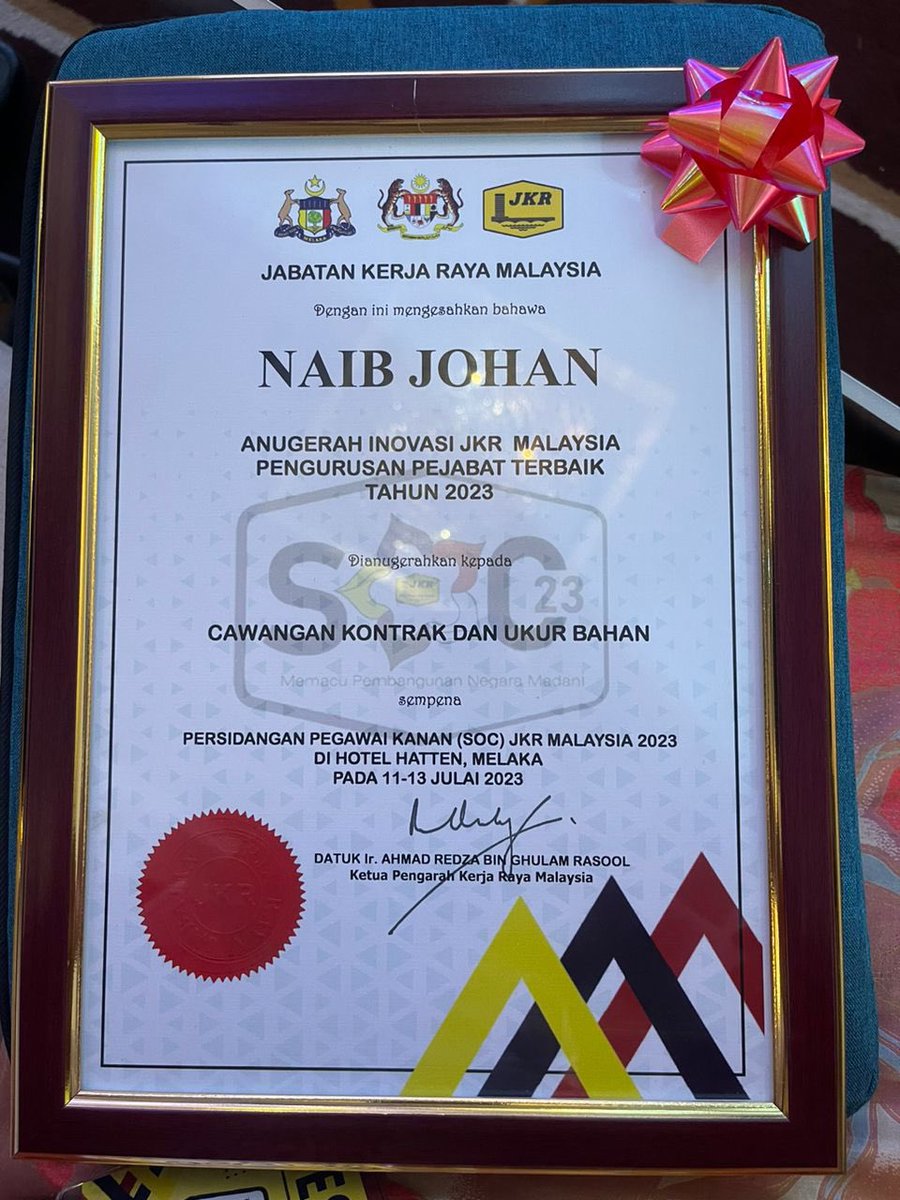 Cawangan Kontrak & Ukur Bahan tweet media
