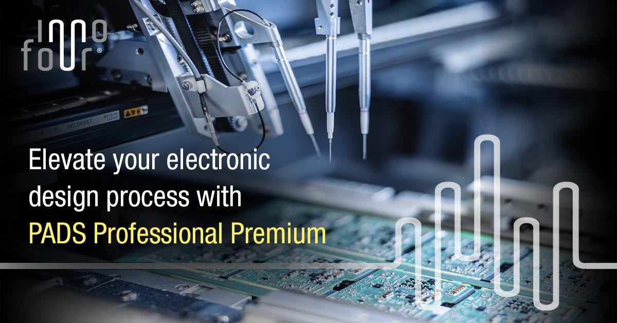 InnoFour's tweet photo. Get the full power of PADS Professional's end-to-end PCB design solution with integrated design data management, component research and real-time component sourcing for € 2.995 per year.

Request your quote here https://t.co/Uv7Ii1JH5N

#padsprofessional #pcb #eda https://t.co/ONuzg4JfrN