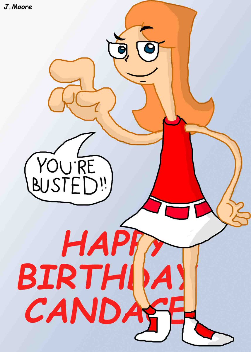 Today is July 11th and it's Candace's Birthday. Happy birthday Candace Flynn aka our 'favorite' tattletale.

Phineas and Ferb belongs © Disney
#PhineasandFerb #Disney #fanart #happybirthday
#Candace #candaceflynn #July11th #myartwork  #DisneyChannel