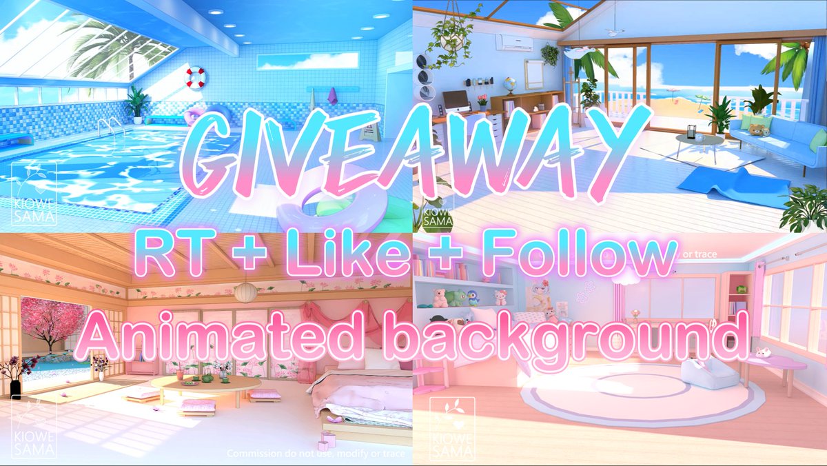 [💙✨GIVEAWAY✨💙]
Animated Background !
2 Winner ! 
THANKS FOR 700 FOLLOWS ! 💙

RULES :
- 💙Like + RT 
- 💙Follow Me
-✨Comment your dream background ! ✨

End : 20 July  (+300 entries → +1winner)

#vtuber #background #Vtuberasset #Giveaway