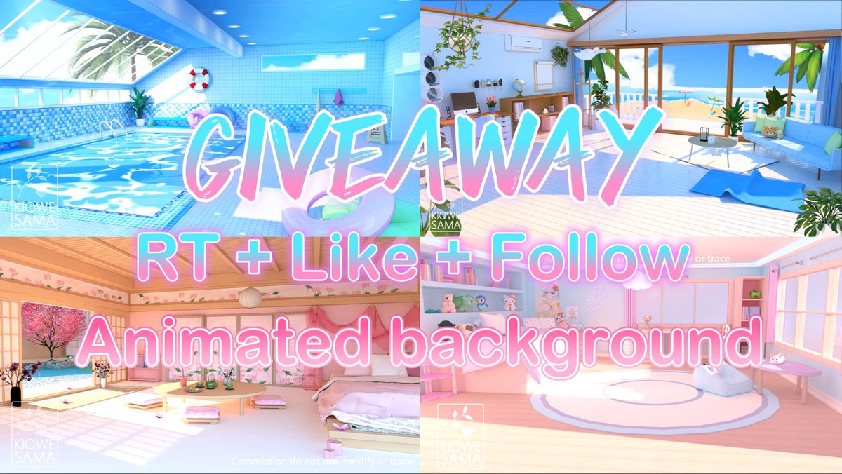 [💙✨GIVEAWAY✨💙] Animated Background ! 2 Winner ! THANKS FOR 700 FOLLOWS ! 💙 RULES : - 💙Like + RT - 💙Follow Me -✨Comment your dream background ! ✨ End : 20 July (+300 entries → +1winner) #vtuber #background #Vtuberasset #Giveaway