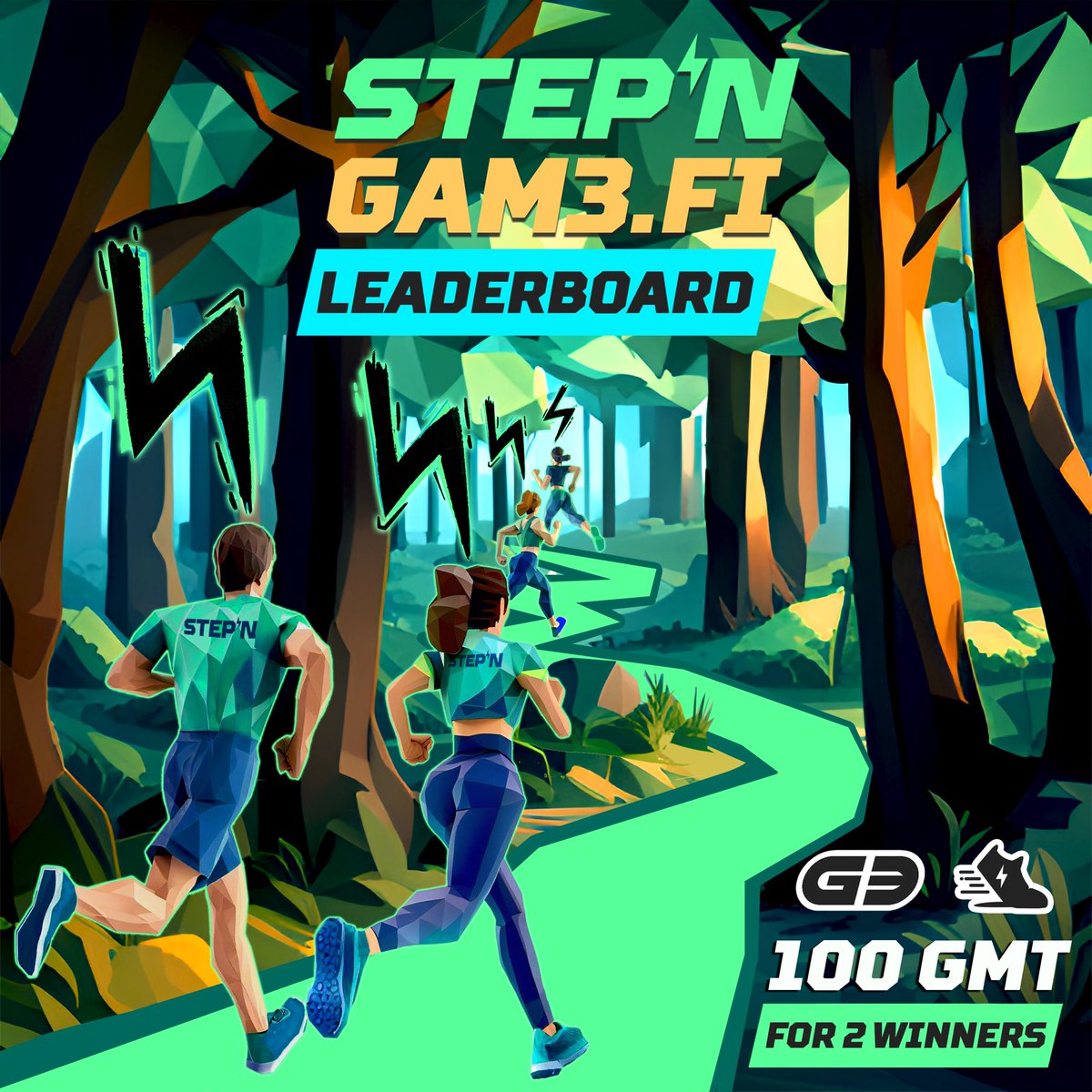 STEPN_Su's tweet photo. 🔥 #STEPN @gam3_fi leaderboard 🔥

💰50 $GMT x 2  
1️⃣Like &amp; Retweet
2️⃣Join @gam3_fi &amp; sync your #STEPN account.
3️⃣ tag 2 friends
4️⃣ Follow @STEPN_Su @Crypto30Y @Stepnofficial 

Continue 👇 https://t.co/QuN2JMFIvR