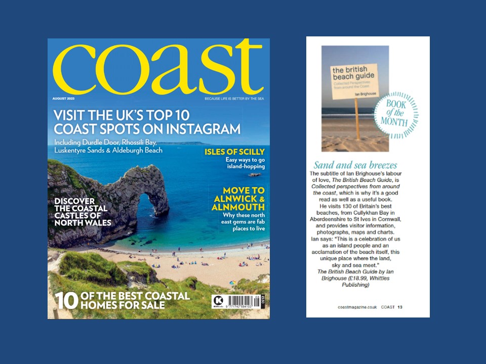 WhittlesBooks's tweet photo. 'The British Beach Guide' by Ian Brighouse is Coast Magazine's Book Of The Month for August
#book #bookofthemonth #coastmagazine #coast #beach #beaches #beachguide #ukbeaches @manonabeach https://t.co/T1SFnGZetd