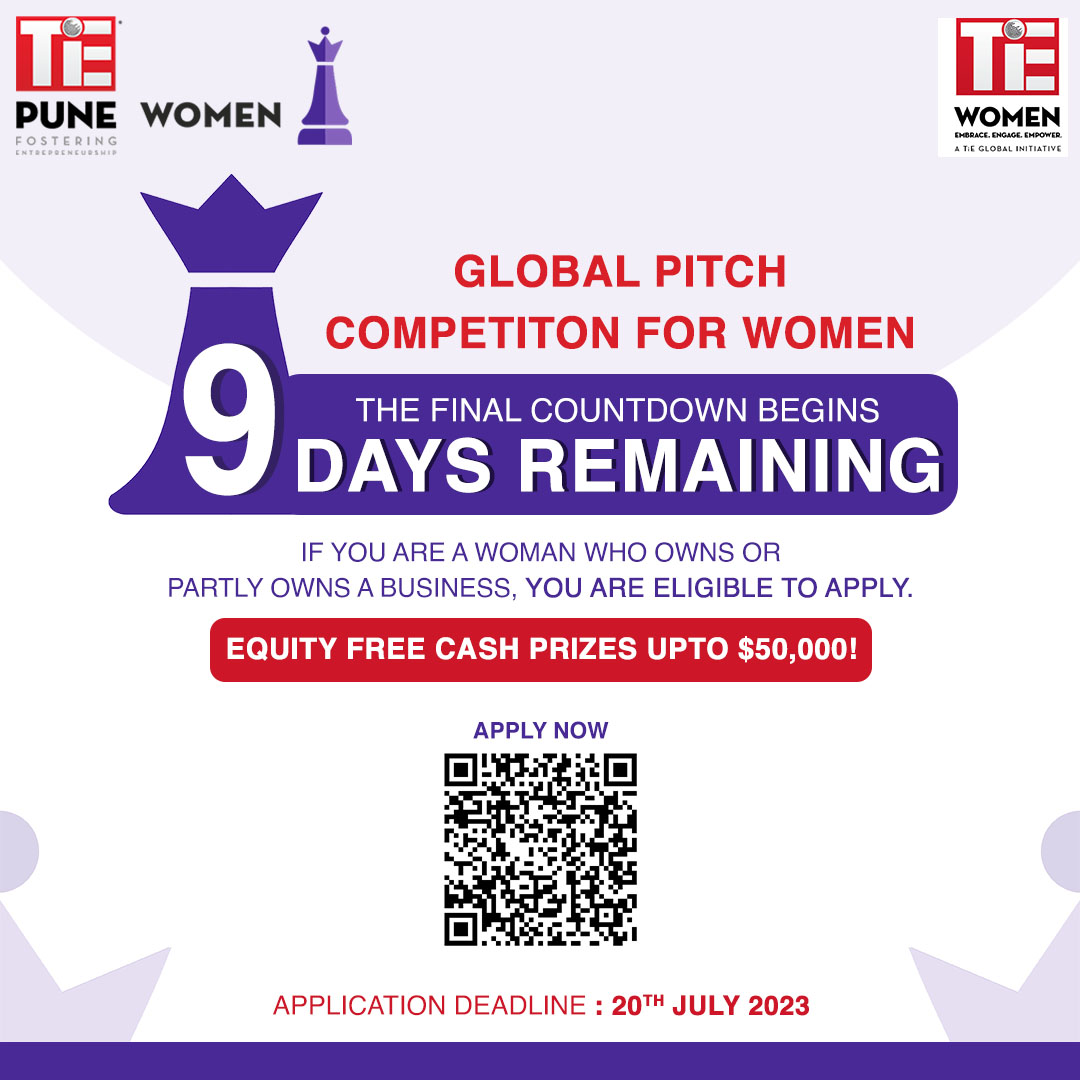 Attention, Female Founders & Co-Founders!

Do you have a start-up that you would like to pitch and win up to $50K in equity-free money? If yes, then here is your chance to apply for the #TiE Women Global Pitch Competition 2023. 

#Womenempowerment #pitchcompetition #startup 

1/2